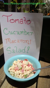 Tomato Cucumber Macaroni Salad