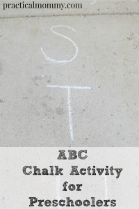 ABC Chalk Activity