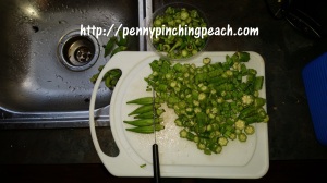 Chopping That Okra Into Submission